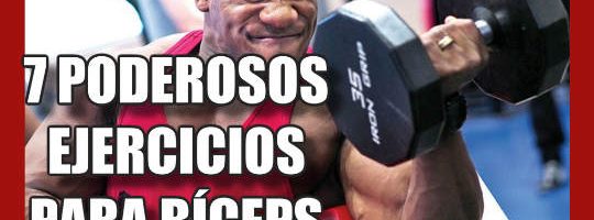 7 poderosos ejercicios para bíceps
