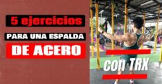 5 Ejercicios para Espalda con TRX