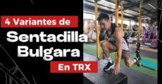 Rutinas y Ejercicios para Aumentar los Glúteos 3 4 variantes de Sentadilla Búlgara con TRX