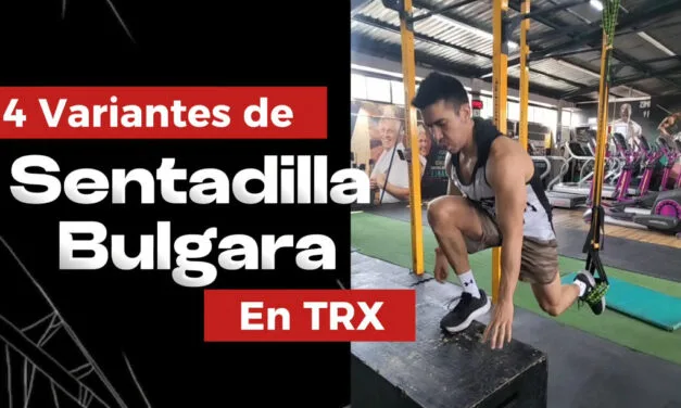 4 variantes de Sentadilla Búlgara con TRX