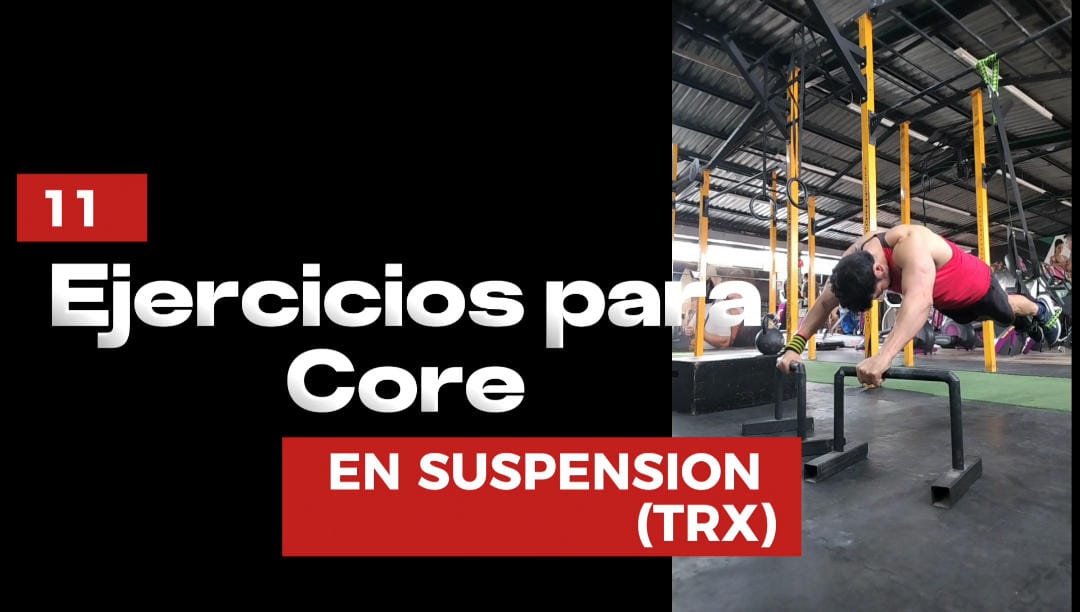 Ejercicios para core en suspensión trx